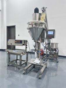 304 không gỉ khoan phụ định lượng trọng lượng bột gia vị đường protein khô bột điền máy - Product Image 3