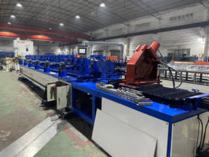 כבד ישרה טור גליל טור להרכיב מכונת מחסן מדף קו plc מנוע הילוך נושאת פלדה מסגרת purlin - Product Image 2