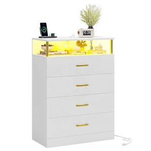 <span class=keywords><strong>Commode</strong></span> de chambre à coucher d'atelier étroite à lumière LED <span class=keywords><strong>commode</strong></span> à <span class=keywords><strong>langer</strong></span> pour les fichiers - Product Image 1