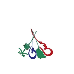 Großhandel PU Leder PU Leder Bahrain Map Bag Anhänger Tasche für hängende Schmuck Zubehör