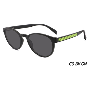 Occhiali da sole Unisex TR90 di fascia alta da esterno stile rettangolare per pesca sportiva polarizzata ovale con lenti UV400 - Product Image 5