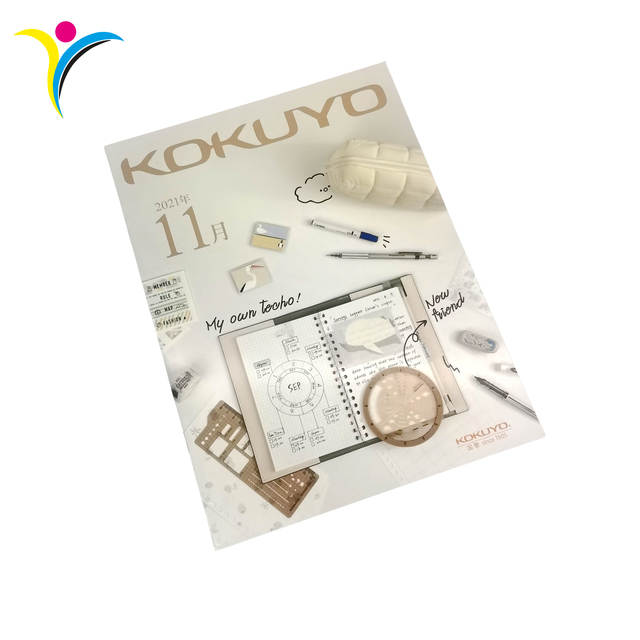 China Low Cost Print Brochure Art Paper Film Lamination Saddle Stitching Softcover Catalog Printing for Promotion