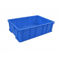 Boîte en plastique empilable HUADU pour le stockage et le transport des vêtements, des produits électroniques, des industries - Durable, écologique, légère, étanche