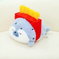 Nouvelle Peluche Mignonne Capybara et Phoque en Coton PP, Peluche Courte, Poupée ODM 31cm-50cm
