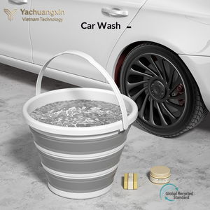 Multifunctional <b>Folding</b> <b>Bucket</b> Portable Outdoor Car Wash Fishing Water Storage for Camping Picnic Barbecue All Seasons - Product Image 5