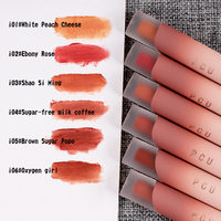 Kit de Brillant à Lèvres et Rouge à Lèvres Mat Rose Mini Imperméable Longue Tenue, Maquillage Vente en Gros, Logo Personnalisé, Marque Privée