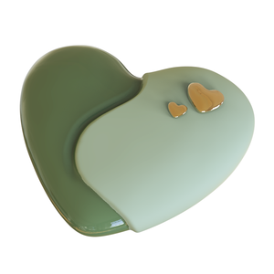 Bán buôn tùy chỉnh gốm hình trái tim hỏa Táng urn với vàng giọng tưởng niệm tro lưu niệm cho Châu Âu con người tang lễ cung cấp - Product Image 2