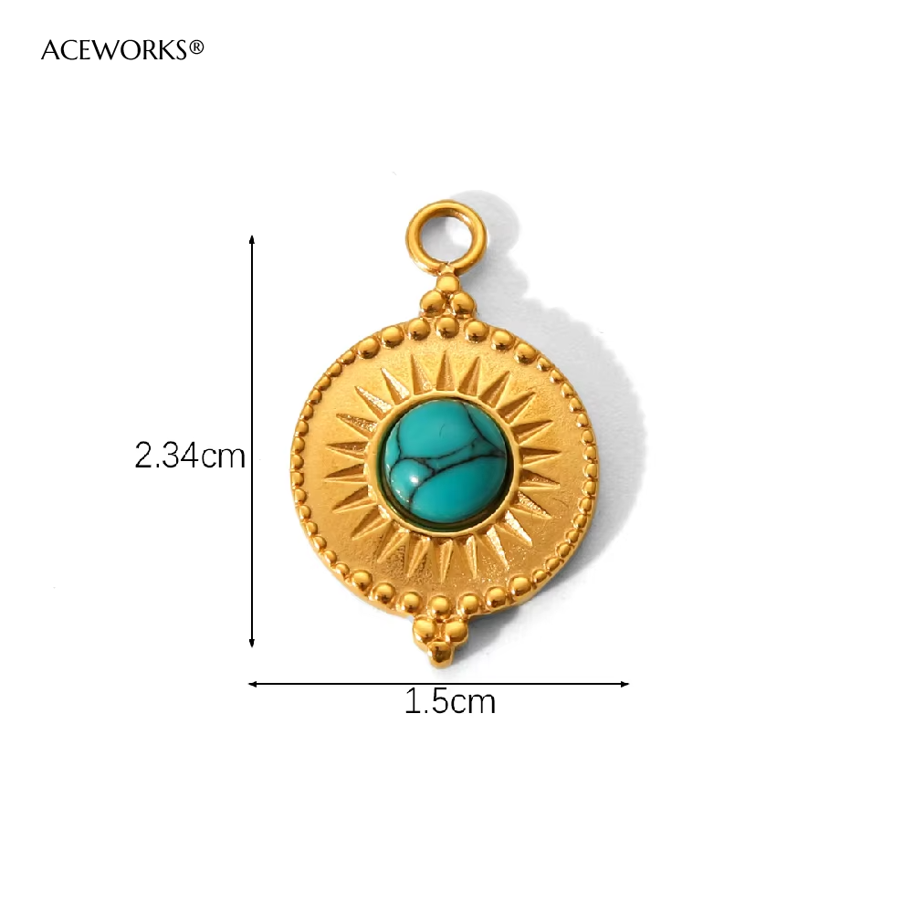 The Radiant Sun Halo Charm