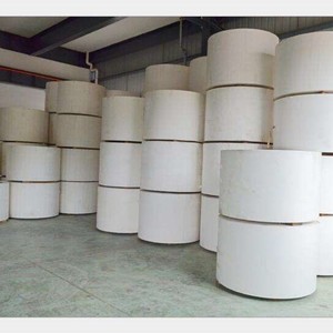 Rollo de papel revestido de <span class=keywords><strong>PE</strong></span> de grado alimenticio al por mayor, materia prima, pulpa de madera virgen, papel de vaso de papel - Product Image 2