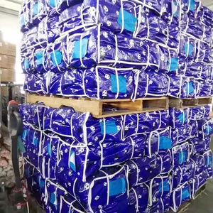 Vente en gros d'usine : <span class=keywords><strong>Tissu</strong></span> imprimé wax pour robe, prix bas, véritable wax <span class=keywords><strong>Bazin</strong></span> Riche, tissus africains pour hommes, 6 yards par pièce - Product Image 3