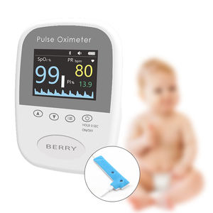 BERRY BM1000A新生児パルスオキシメータ血圧モニター付き電気LCDディスプレイBluetoothアプリ機能1年保証 - Product Image 1