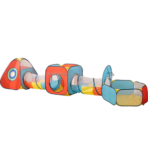 5 piezas de Tiendas de Juego Infantiles Tipo Cohete con Túnel, Casa de Juegos Pop-up para Niños - Product Image 4