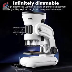 Chengji <span class=keywords><strong>microscope</strong></span> de poche jouet insecte à main expériences scientifiques jouet LED <span class=keywords><strong>microscope</strong></span> à main enfants - Product Image 2
