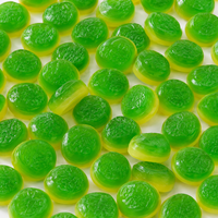 Fournisseurs de bonbons gélifiés en Chine, vente en gros de bonbons gélifiés, bonbons acidulés végétaliens et gommes, bonbons gélifiés en forme de pizza verte