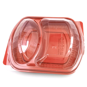 Dùng Một Lần 2 Ngăn Nhựa Lấy Đi Hộp Đựng Thực Phẩm Hộp Thực Phẩm - Product Image 5