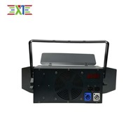 Luz LED Plana XJ 18x12W RGBW 4 en 1 con Puertas de Barn Door, Mezcla de Color Uniforme, Iluminación DMX512 para Escenarios, Estudios y Transmisiones de TV