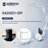 Pompe centrifuge miniature du fabricant d'origine, transfert de liquide stable, sans entretien, faible consommation d'énergie pour chauffe-eau