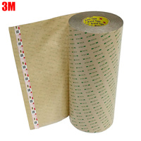 Ruban adhésif double face super résistant 3M 9495LE 300LSE de 12 pouces x 60 yards, original, haute qualité, transparent, en PET, adhésif haute performance