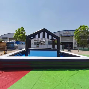 Thương mại cấp lớn nền tảng cao cấp bên Hồ bơi bơm hơi thanh lâu đài nước nổi cao cấp cho người lớn 1 mảnh moq - Product Image 2