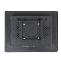 Monitor de Pantalla Táctil Industrial de 12.1 Pulgadas 4:3 de Alto Brillo, Montado en Pared, Pantalla LCD Impermeable IP65, Montaje VESA, HDMI, USB, VGA