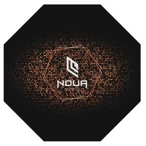 Noua Hearts Floor <b>Mat</b> Modern PVC <b>Rubber</b> and Polyester Washable for Home Office <b>Outdoor</b> for Gaming Chair Decorative Purpose - Product Image 1