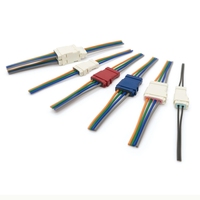 Conector Impermeable KEL Serie FWSP0A de 2.0 mm de Paso, 4P, Conforme a la Norma IP67 con Carcasa de Silicona