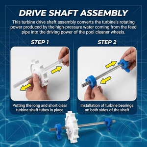 Kit de Reparación y Reemplazo de Accesorios para Limpiador Automático de Piscinas Polaris <span class=keywords><strong>Zodiac</strong></span> 280 y 180 - Product Image 4