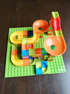 168 Uds tobogán creativo mármol ejecutar bloques de construcción educativo DIY juguete de construcción para niños STEM aprendizaje plástico regalo juguete - Product Image 6