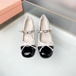 Zapatos de Tacón Miu Originales de Lujo 2026, Zapatos de Mujer de Piel Genuina de Alta Calidad con Hebilla Única, Personalizados OEM, Nueva Moda - Product Image 4