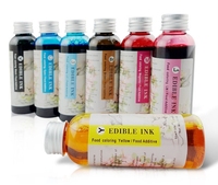 Pewarna Makanan Tinta Edible untuk Lembaran Gula Kertas Wafer Tinta Kopi Printer Edible Dekorasi Kue