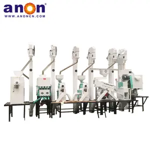 Anon China Top Kwaliteit Rijstmalen Productie Levering 20-30 Ton Rijstmolen Machines Prijs In India