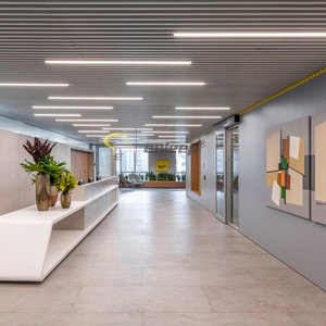 Led tuyến tính ánh sáng Trần colour lần lượt có thể Trắng 3000k-6500K CCT RGBW màu thay đổi Dali Dimmable cho mặt dây chuyền tuyến tính chiếu sáng - Product Image 2