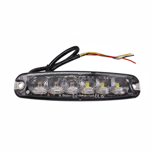 Luz Multifunción para Parrilla, 6 LED, Luz de Montaje en Parrilla, DC12-24V, IP67, Impermeable, Luz de Señalización - Product Image 1