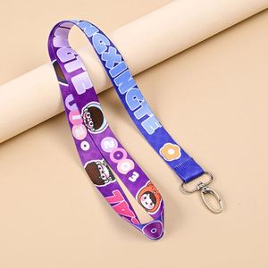 Custom Print <b>Polyester</b> <b>Lanyard</b> Personalized Logo Safety Neck Strap Silk Screen Printing Sublimation <b>Lanyards</b> - Product Image 4