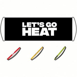 Custom LOGO Full Color Printed Sports Portable Cheering Scrolling Retractable Handheld <b>Banners</b> - Product Image 4
