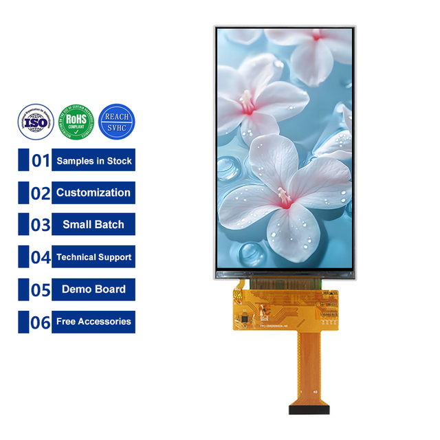 1080P FHD 5.5 Inch 1080*1920 MIPI DSI TFT LCD Display Module with Incell Touchscreen 5.5inch 40Pin FT8736 LCD Screen Touch Panel