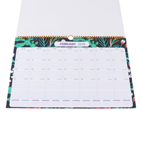 Liste de tâches, planificateur mensuel en papier, calendrier mural avec accroche