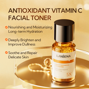 Tónico Iluminador Antioxidante con Niacinamida y Vitamina C Lanbena para Mujeres - Product Image 5