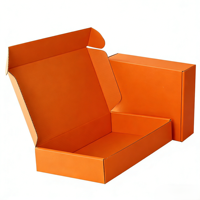 Boîte d'avion avec logo imprimé UV personnalisée pour les produits ménagers, emballage logistique rentable fabriqué en carton ondulé