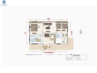 Maison de luxe style Forêt Nordique, 3 chambres, 2 salles de bain, bardage foncé, revêtement en acier, toit en métal à double pignon, portes coulissantes, terrasse en L, vue sur le lac, clé en main