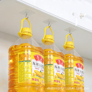 Popular <b>Large</b> Loading Capacity Simple Design Transparent Bathroom Kitchen Adhesive <b>Wall</b> <b>Hanger</b> Hook <b>Wall</b> Hook - Product Image 3