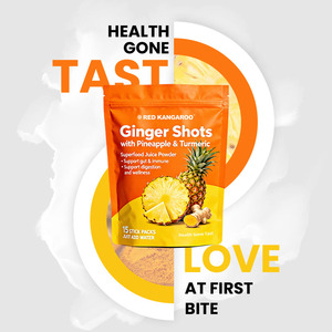 مسحوق شوت الزنجبيل بالأناناس والكركم للعلامات التجارية الخاصة لدعم المناعة والطاقة والهضم - مسحوق شوت الزنجبيل والأناناس الفوري - Product Image 6