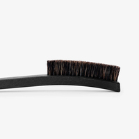 Brosse d'escalade portable et durable avec logo personnalisé OEM, en bois de bambou et pinceau à poudre