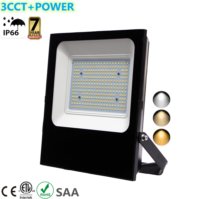 High Bright 150W SMD LED Floodlight Aluminum Body 22500LM for Garden Landscape & Decoration IP66 Rated CE ROHS ETL