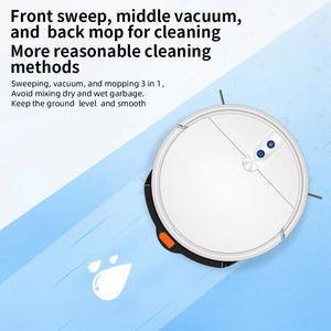Robot aspirateur et serpillière intelligent OEM GD3-001 avec navigation gyroscopique, aspiration 2000Pa, nettoyage automatique pour poils d'animaux et sols durs - Product Image 4
