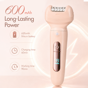 Épilateur rasoir imperméable IPX7 à 2 vitesses, brosse faciale, masseur facial, exfoliant corporel, épilateur pour femmes - Product Image 3