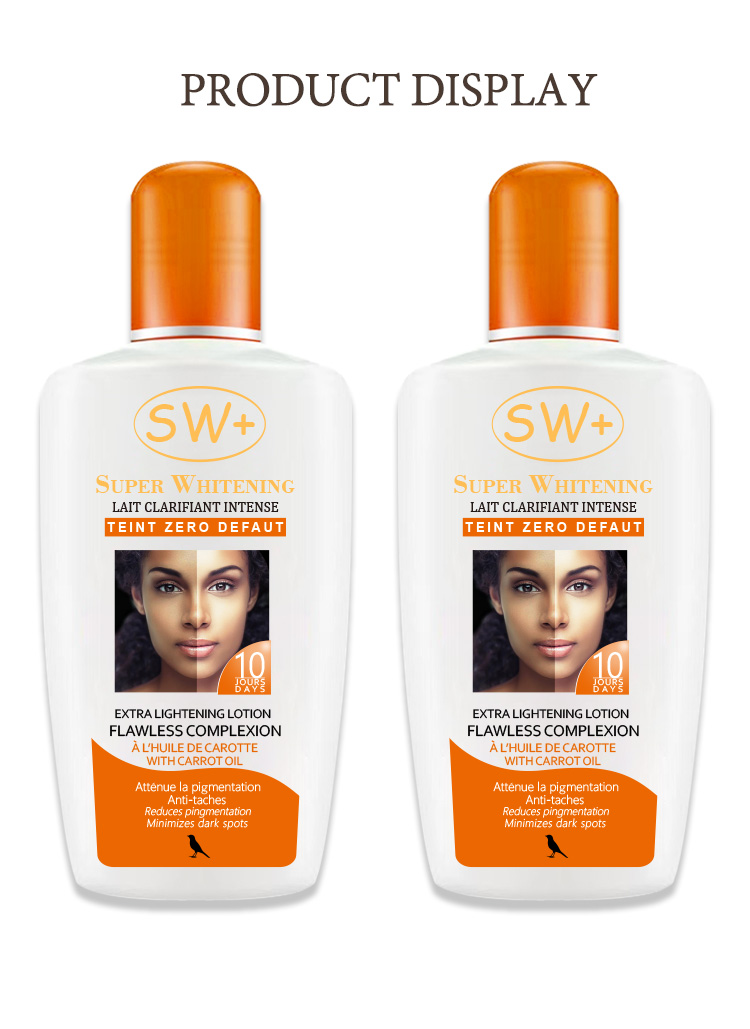 Lotion blanchissante superbe