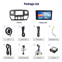 Meihua Panneau de radio de voiture 10,1 pouces pour RENAULT Master OPEL Movano NISSAN NV400 2010+ Kit de tableau de bord Adaptateur de façade Console