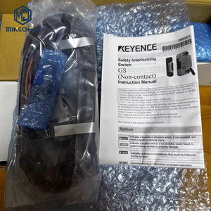 สวิตช์ประตูนิรภัย KEYENCE GS-13P5 ซีรีส์ GS แบบไม่สัมผัส ฟังก์ชั่นสูง ชนิดสายเคเบิล PNP ยาว 5 เมตร GS 13P5 - Product Image 1
