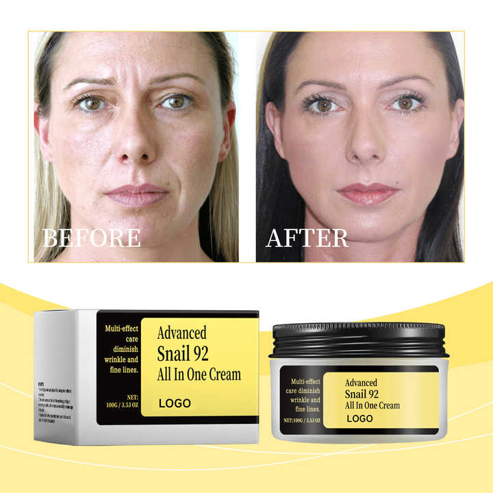 Best Anti-aging Firming Lifting Moisturizing Remove Wrinkles Face Cream Advanced Snail 92% All in One Face Cream